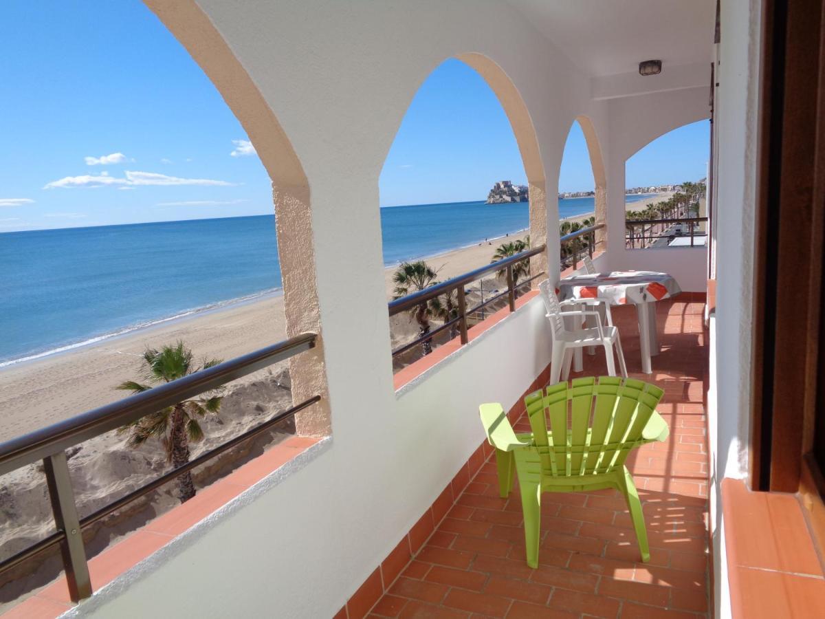 Apartamentos En Primera Linea De Playa, Ada Benedicto Xiii, Peniscola, Parking, Aire Acondicionado, Wifi Exterior photo